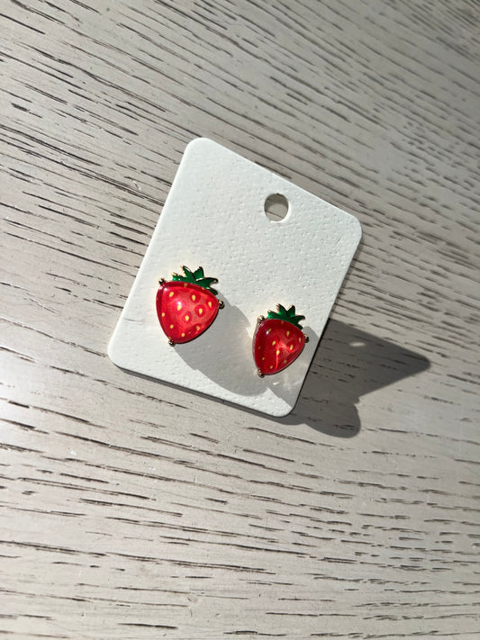 Strawberry Studs