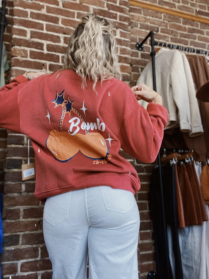 Cherry Bomb Butter Pullover