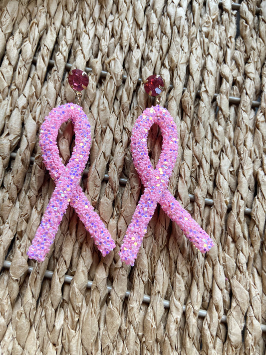 Breast Cancer Awareness Earrings