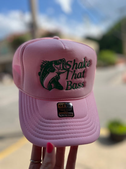 Shake That Bass PINK Trucker Hat