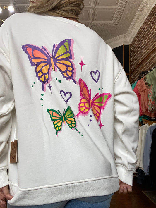 Flutter Away Sweatshirt