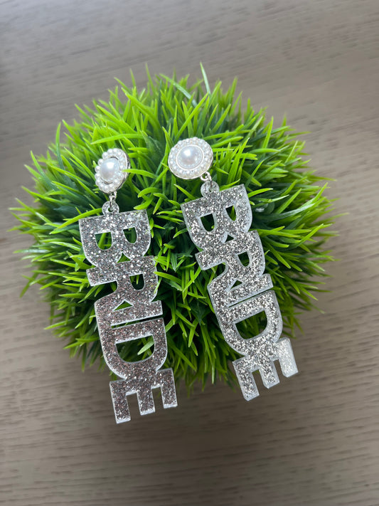 The Acrylic Bride Earrings