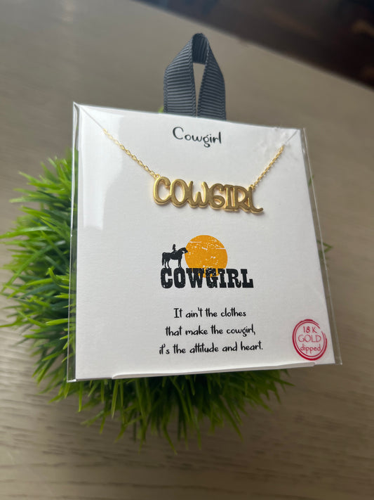 Cowgirl Necklace