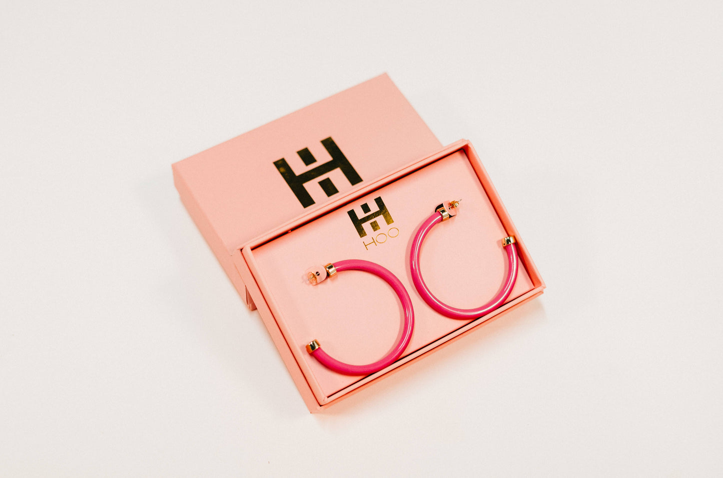 Hot Pink Hoo Hoops