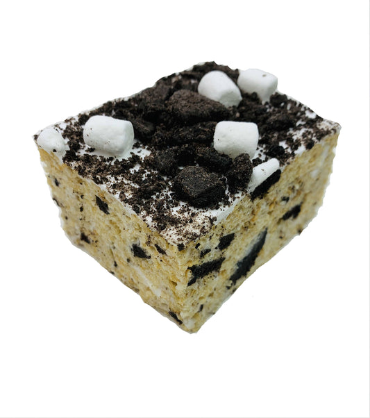 Jumbo Cookies and Cream Rice Krispie Treat