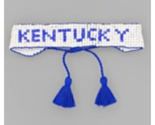 Kentucky Seed Bead Bracelet