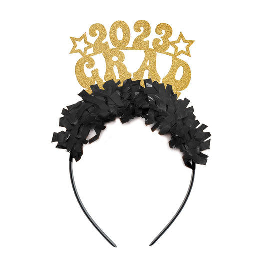 Groovy 2023 Grad Graduation Party Headband