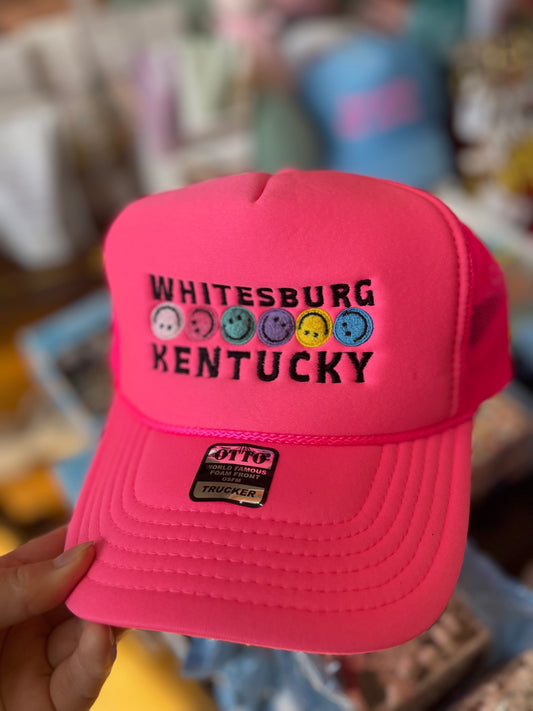 All Smiles In Whitesburg Trucker Hat