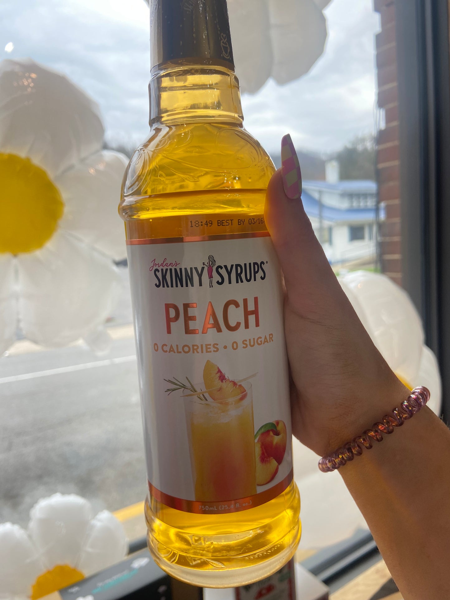 Skinny Syrup Sugar Free Peach Syrup