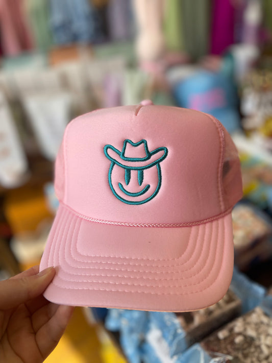 The Rodeo Smiley Trucker Hat